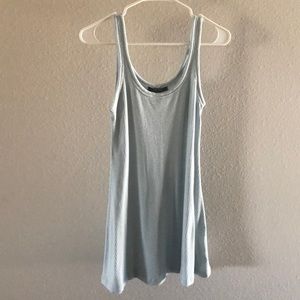 Baby blue tank dress